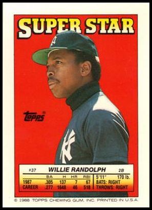 37 Willie Randolph